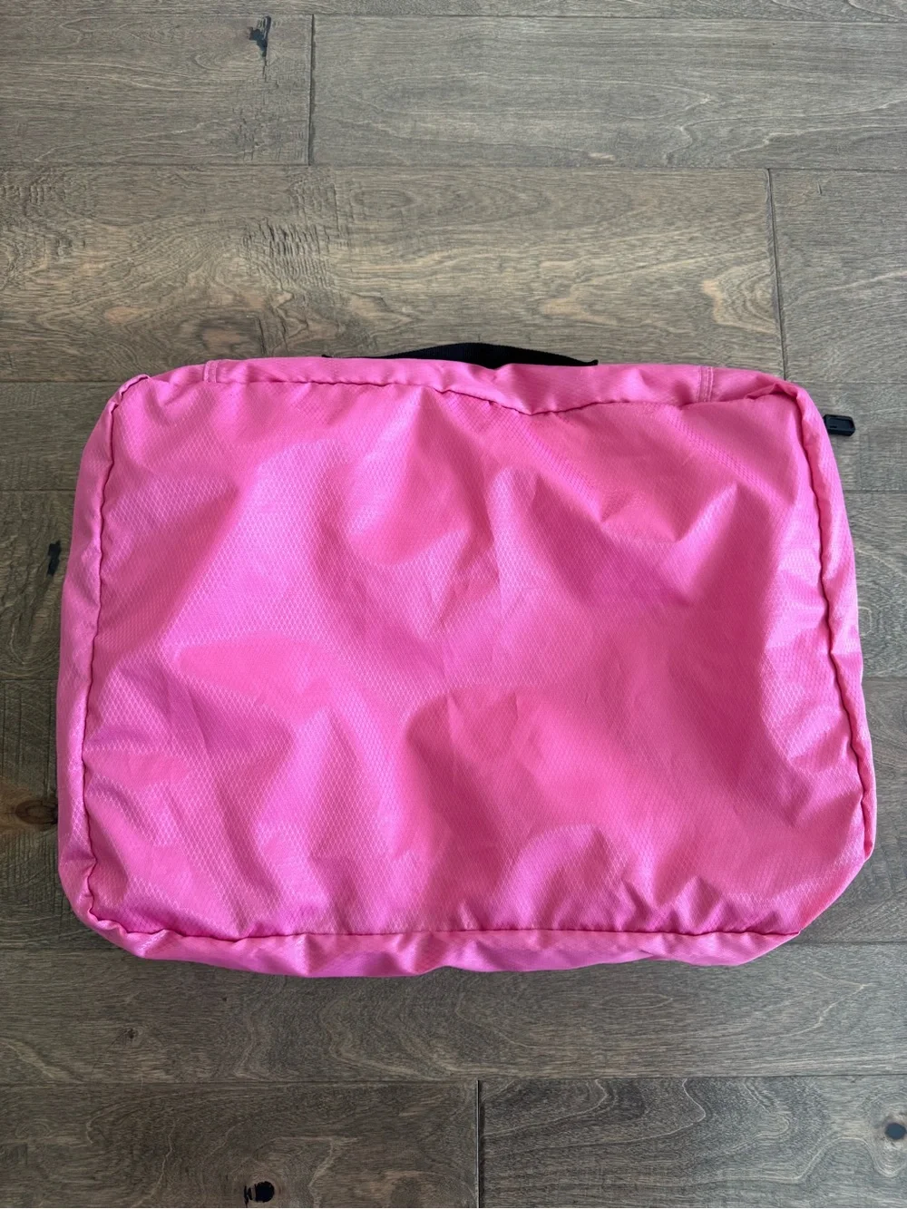 EBags Hot Pink Black Nylon Mesh Packing Cubes Set of 3 Travel Organizers